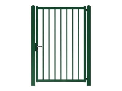 FILIAC  - Portillon barreaud&eacute; vert - h. 1,75 x l. 1,00 m + serrure