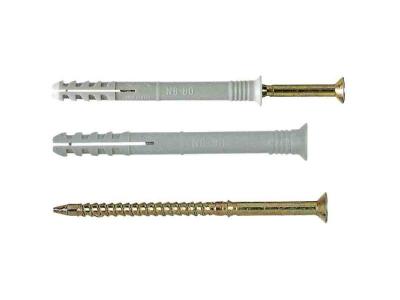 FISCHER Jeu de chevilles &agrave; t&ecirc;te frais&eacute;e Hammerfix N5 x 40/15 S 100 pcs
