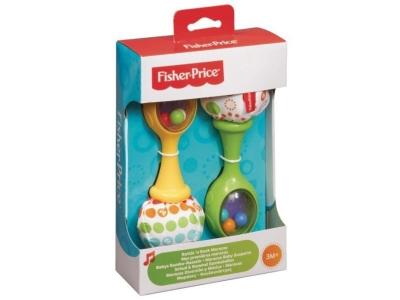 FISHER PRICE Jouet D'&eacute;veil Mes Premiers Maracas  - La Bo&icirc;te