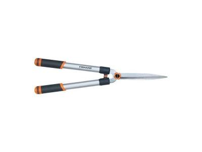 FISKARS Cisaille &agrave; haie acier rev&ecirc;tu antiadh&eacute;rent  