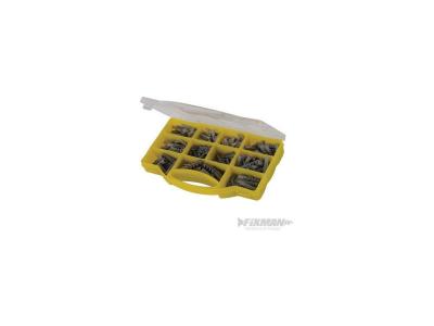 FIXMAN  530552 Coffret de Chevilles assorties, Gris 330 pi&egrave;ces