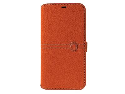BIGBEN CONNECTED Etui Folio Pour Iphone 6/7/8/Se20 Nice Bouton Laqu&eacute; Orange Faconnable