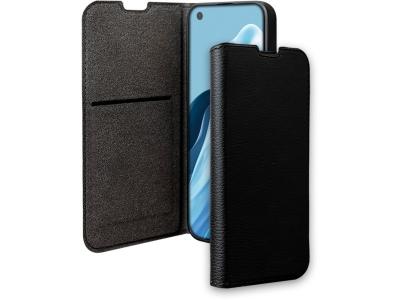 BIGBEN CONNECTED Folio Wallet Oppo Reno 8 Lite Noir - 65% Plastique recycl&eacute; Certifi&eacute; GRS Bigben