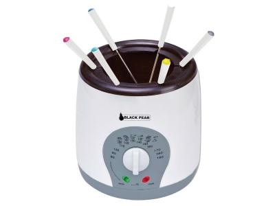 BLACKPEAR Fondue-Friteuse &eacute;lectrique - 1L - 800W - 6 personnes - Blacpear BFR090 