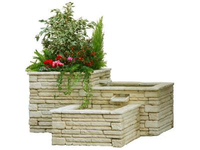 HABITAT ET JARDIN  Fontaine Helios - 136 x 136 x 66 cm