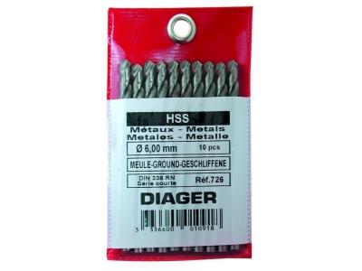 DIAGER Foret HSS Pro M&eacute;tal  Diam&egrave;tre 05