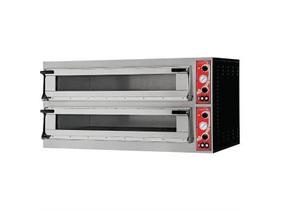 GASTRO M Four &agrave; Pizza Double Electrique Milan 2 400 V 
