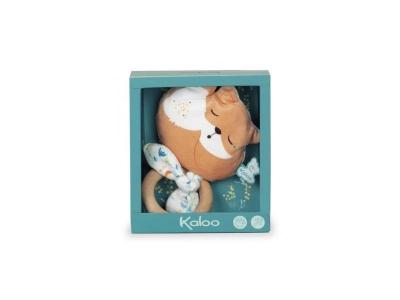  Kaloo Leonard Mini Fox Teether Multicolore 6 Months-3 Years