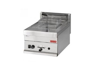GASTRO M Friteuse &agrave; Gaz 650 mm 8 Litres 6,3 kW 
