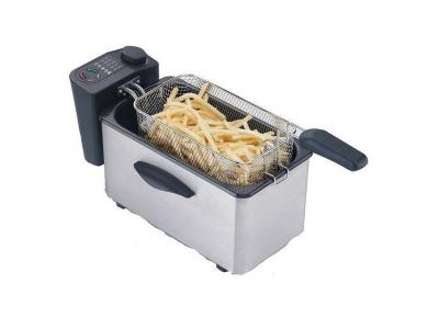 COMELEC Friteuse  FR-3070/3071 2,5 L 2000W Acier inoxydable