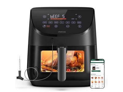 ULTENIC Friteuse &eacute;lectrique -  - AF500 - 6.5L - 1700W - &Eacute;cran tactile