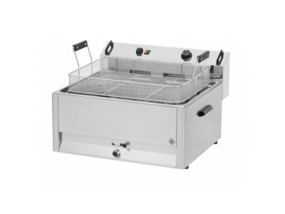 BECKERS Friteuse &eacute;lectrique FPR 16 LT - - - Acier inoxydable 535x435x395mm