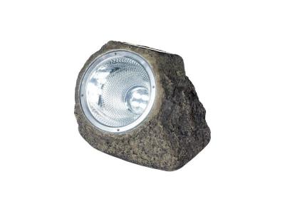 GALIX  Spot solaire polyr&eacute;sine Rocher - 11x14x11.5 cm T.U