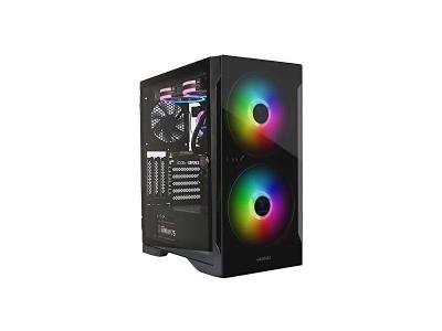 GAMDIAS Bo&icirc;tier PC Moyen Tour ATX avec panneaux vitr&eacute;s  Apollo E2 Elite RGB