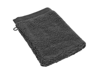 SENSEI MAISON 3 gants de toilette 560 g/m&sup2; anthracite 16x22 cm