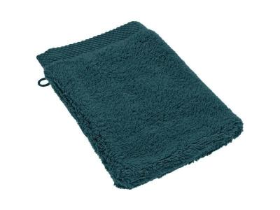 SENSEI MAISON 3 gants de toilette 560 g/m&sup2; petrol 16x22 cm