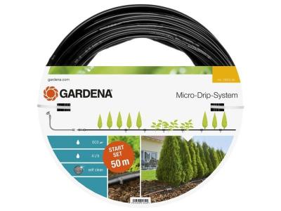 GARDENA Kit d'arrosage goutte-a-goutte pour rangees de plantes - 50m 