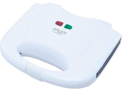 ADLER Gaufrier &eacute;lectrique 700w blanc