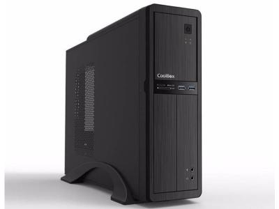 COOLBOX  COO-PCT300U3-BZ, Tour, PC, SGCC, Acier, Micro-ATX, Noir, 80 mm