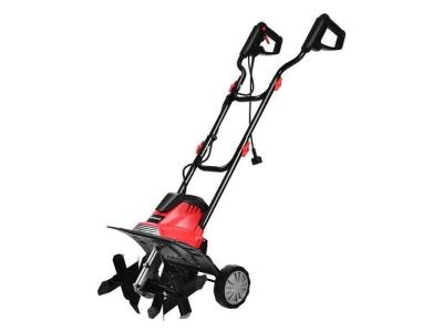 COSTWAY Motobineuse &eacute;lectrique  - 1200W - Largeur 35cm - Profondeur 22cm - 4 lames