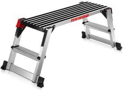 COSTWAY Escabeau plateforme pliant capacit&eacute; de 150kg en aluminium