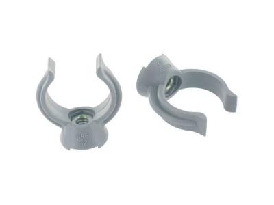 GIRPI Lot de 5 colliers lyres en pvc &agrave; embo&icirc;tage, femelle, D.40