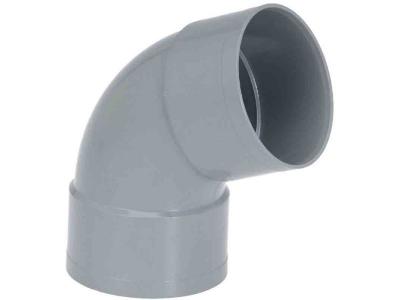 GIRPI Coude 67&deg;30 en pvc &agrave; coller, femelle / femelle, D.50