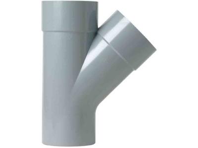 GIRPI Culotte de branchement 45&deg; en pvc &agrave; coller, femelle / m&acirc;le, D.32