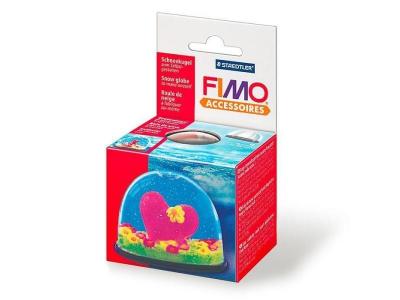 GRAINE CR FIMO Boule de neige, ovale, dimension: (L)70 x (P)52 x (H)55 mm