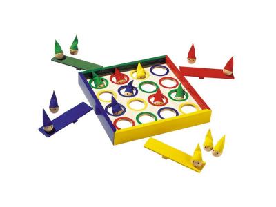  Goki - HS107 - Jeu de soci&eacute;t&eacute;- Jeu des Lutins Sauteurs en Bois