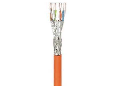 GOOBAY  C&acirc;ble r&eacute;seau cat 7a S/FTP - 250 m - Orange