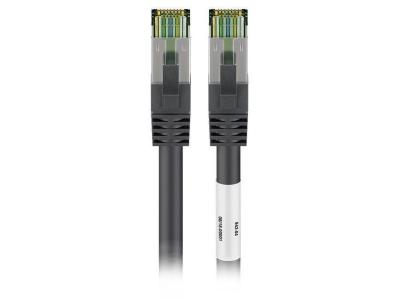 GOOBAY C&acirc;ble ethernet RJ45 Cat 8.1 S/FTP - Noir - 15 m&egrave;tres - 