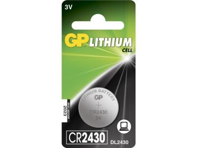GP  Batteries - Pile bouton cr 2430 lithium 300 mAh 3 v 1 pc(s) S161461