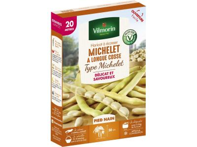 VILMORIN  1161351 Pack de Graines Haricot Michelet &agrave; Longue Cosse