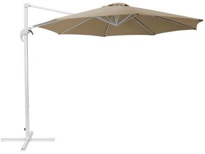 BELIANI Parasol beige sable 3 m de diam&egrave;tre Savona