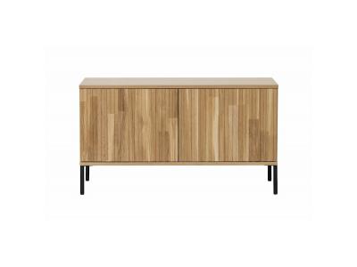 WOOOD New Gravure - Meuble TV en bois L100cm - Couleur - Bois clair
