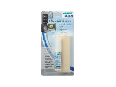 GREEN CLEAN  liquide optique 20ml + Chiffonnette 25x25 cm