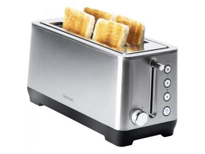 CECOTEC  Upright Toaster Bigtoast Extra Double Argent&eacute;