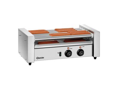 BARTSCHER Grill pour Saucisses Hot Dog &agrave; Rouleaux - - - Acier inoxydable 600x320x230mm