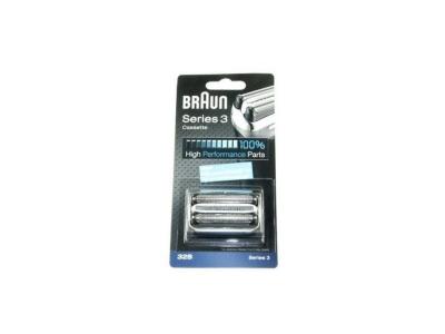 BRAUN Grille + couteaux series 3/ kp32s couleur argent pour rasoir 