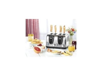 ROSENSTEIN & SOHNE Grille-pain 4 tranches 1300 W