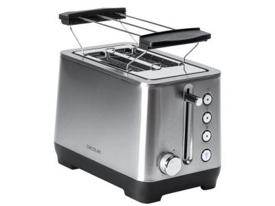 CECOTEC  Upright Toaster Bigtoast Double Argent&eacute;