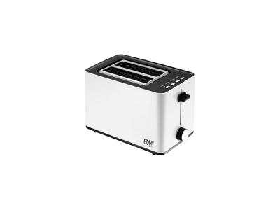 EDM  850w Double Slot Toaster Blanc One Size / EU Plug