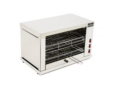 ARILEX Grille-Pain Electrique Multifonction DUO - - - Acier inoxydable3,45 KW 510x280x225mm