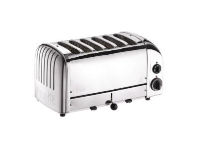 DUALIT  60144 Grille-pain 6 tranches poli