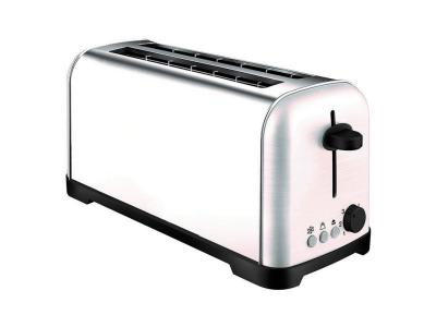 SILVER STYLE grille-pains 2 fentes 1400w inox - 002226 