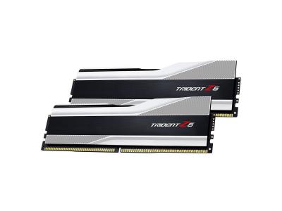 G.SKILL DDR5  Trident Z5 Argent - 32 Go (2 x 16 Go) 6000 MHz - CAS 36