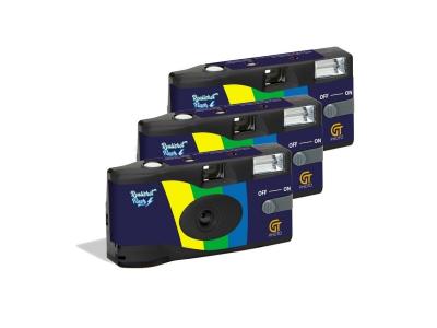 GT PHOTO  - pack 3 x appareil photo jetable realishot flash - 27 photos