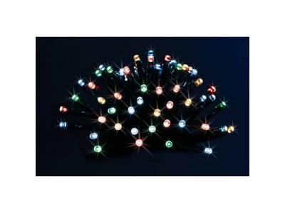 FEERIC LIGHTS & CHRISTMAS Guirlande ext&eacute;rieure programmable - &Eacute;lectrique - 96 LED multicolore