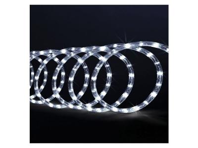 Guirlande lumineuse ext&eacute;rieur Tube LED 8 Fonctions 6 m Blanc